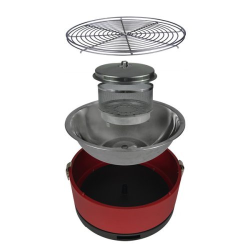 charcoal table grill "Vesuvio" Ø 33 cm, anthracite