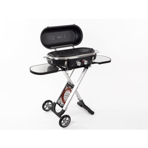 Trolley 2-burner gas barbecue with safety pilot - 50 mbar