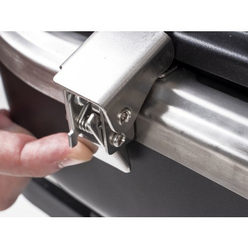 Trolley 2-burner gas barbecue with safety pilot - 50 mbar