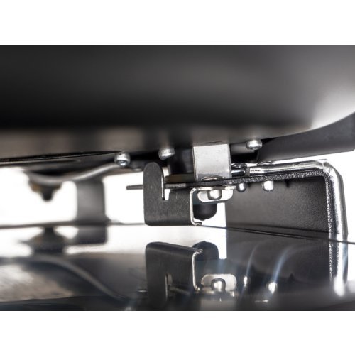 Trolley 2-burner gas barbecue with safety pilot - 50 mbar