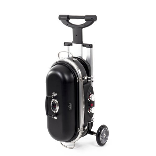 Trolley 2-burner gas barbecue with safety pilot - 50 mbar