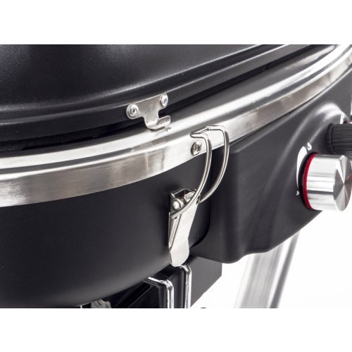 Trolley 2-burner gas barbecue with safety pilot - 50 mbar