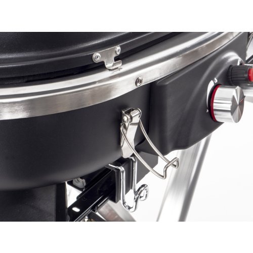 Trolley 2-burner gas barbecue with safety pilot - 50 mbar