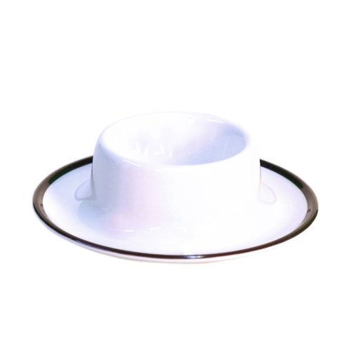 Melamine egg cup LINEA black, set of 4, Gimex
