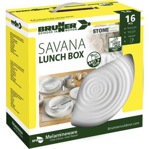 Melamine tableware set Savana - 16 pieces - For 4 people