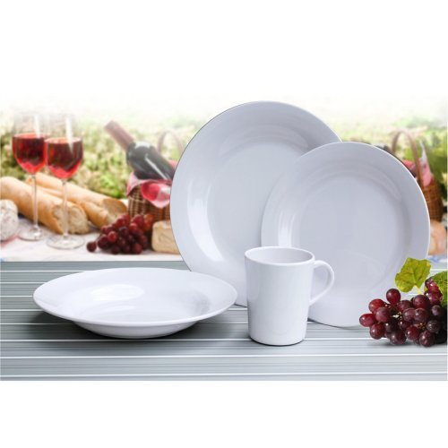Melamine tableware set Monaco - For 4 people