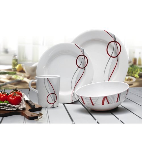 Dishes set Imola - 16 pieces - For 4 people