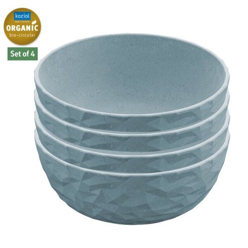 CLUB 700ml, 4er-Set, flower blue