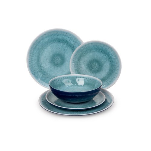 Deep Water - melamine tableware set for 4 people