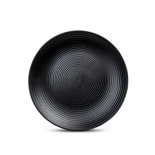 Melamine tableware set LUND, black
