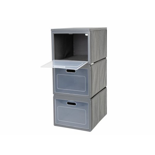 Folding locker Box 3 - Camping locker with 3 compartments