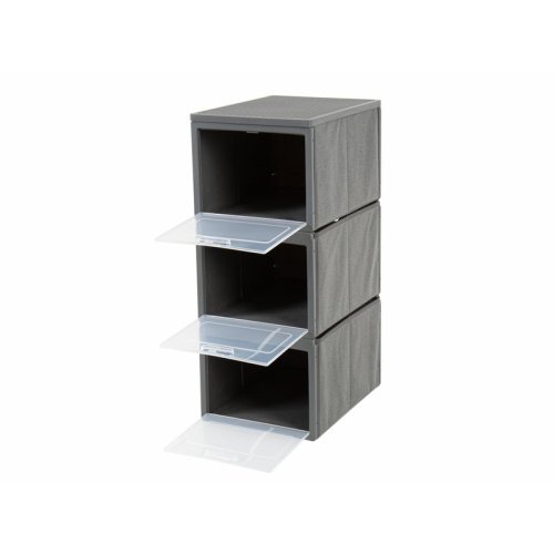 Folding locker Box 3 - Camping locker with 3 compartments