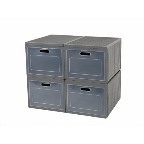 Folding locker Box 4 - Camping locker with 4 compartments
