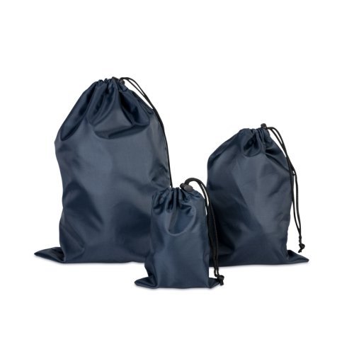 Set of bags, 9 parts, blue, 3 pcs. á 40x29