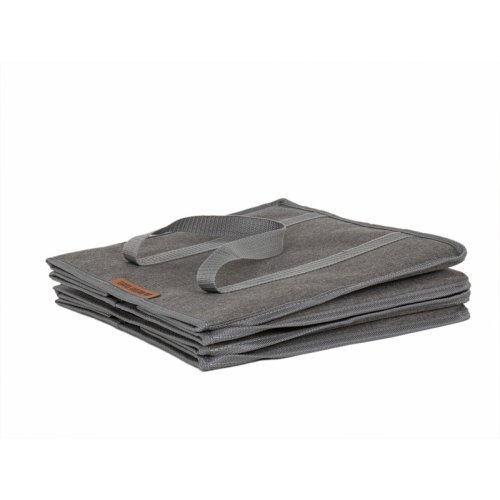 Folding boxes with carrying handles - set of 2