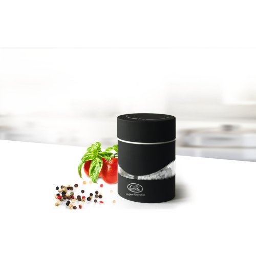 2 in 1 salt and pepper mill, black