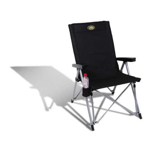 Folding Camping Chair, LA PALMA Camp4, black