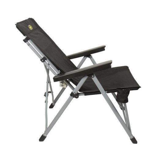 Folding Camping Chair, LA PALMA Camp4, black