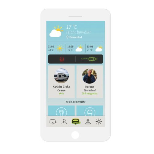 easydriver app myCaravaning - control for Easydriver maneuvering systems via smartphone