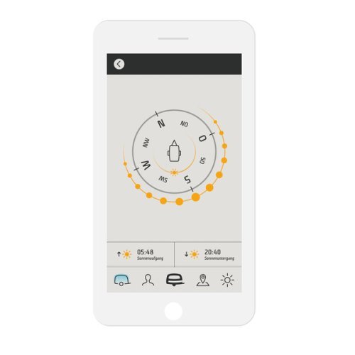 easydriver app myCaravaning - control for Easydriver maneuvering systems via smartphone