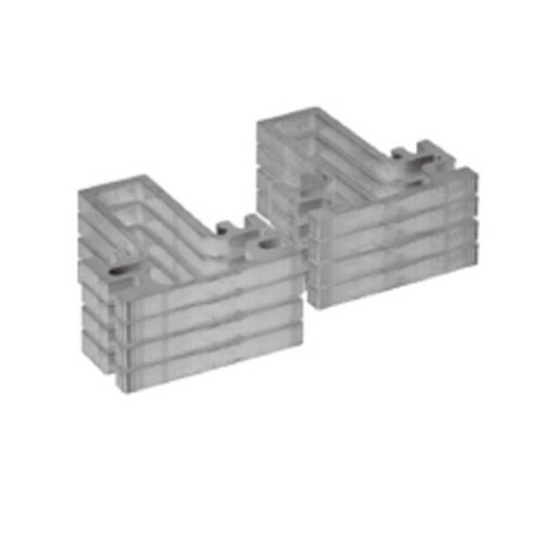 Distance plate set for Alko Vario III/AC chassis b.1700kg total weight