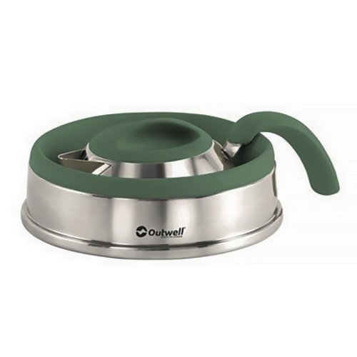 Silicone folding kettle 1.5 l - Shadow Green