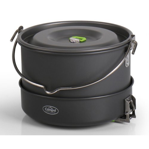 Camping cookware Elite L - 5-piece aluminum pot set