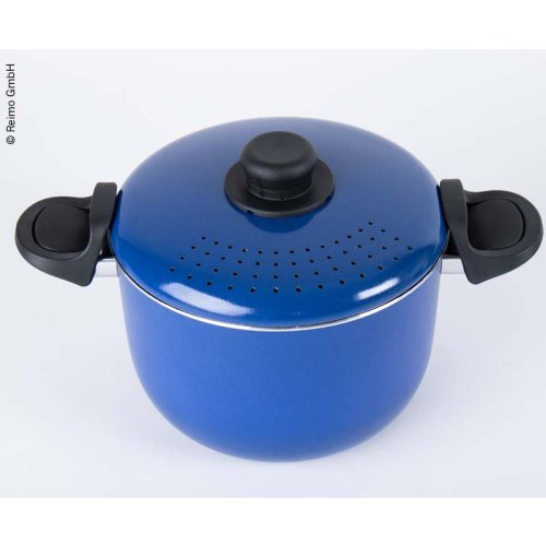 Alu camping cookware with non-stick coating - 9 pieces