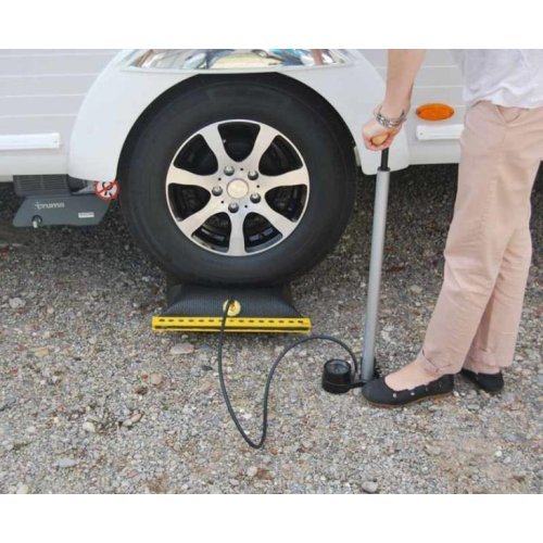 Air-Lift compensation cushion set of 2 for mobile home, 45x46x2cm