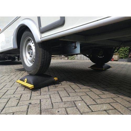 Air-Lift compensation cushion set of 2 for mobile home, 45x46x2cm