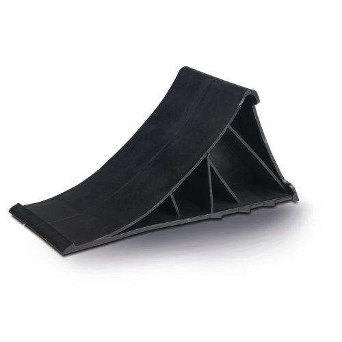 Wheel chock black, 2 pieces