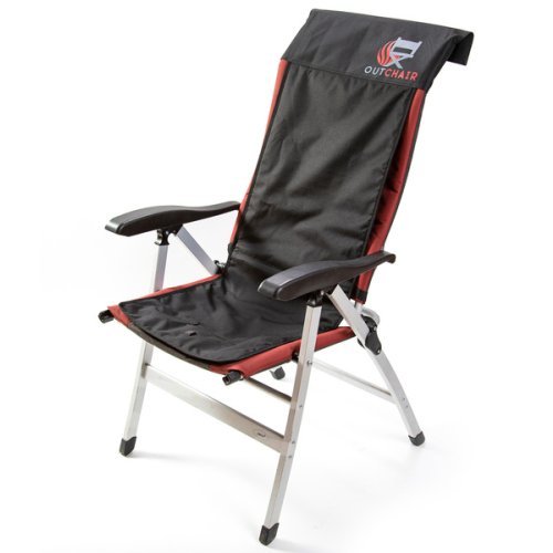 Outchair heatable universal chair pad 113 x 51 cm - Incl. battery and charger