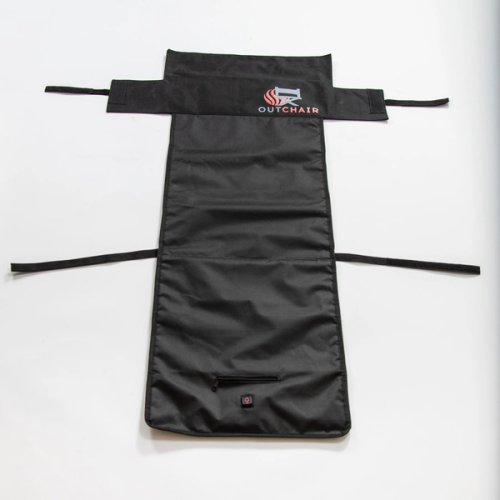 Outchair heatable universal chair pad 113 x 51 cm - Incl. battery and charger