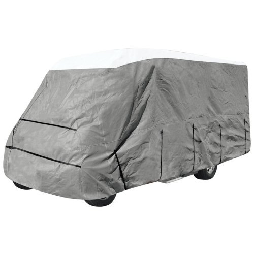 Motorhome protective cover L550cm B240 cm H270 cm, grey, TYVEK