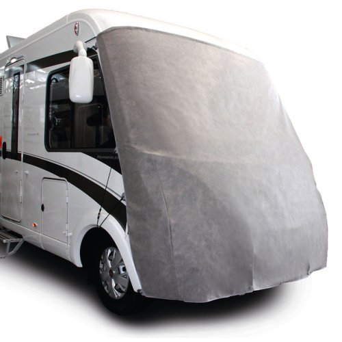 Front protection tarpaulin for integrated motorhomes, 240cm high