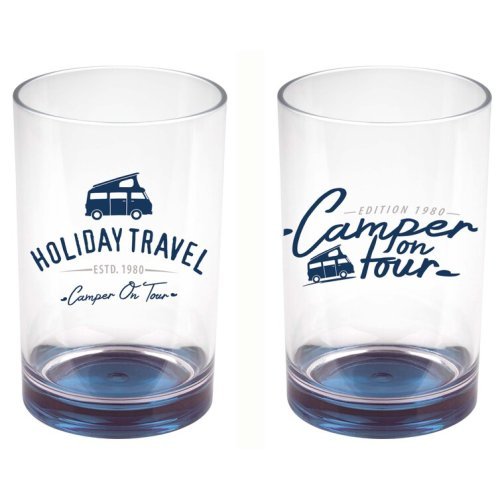Holiday Travel Key West glasses