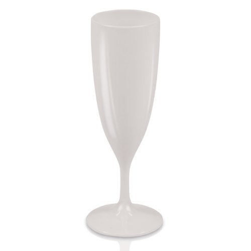 Champagne glass Camp4 160ml set of 2 white, SAN