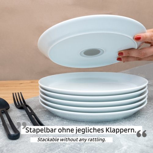 2 magnetic porcelain plates