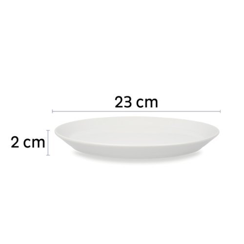 2 magnetic porcelain plates