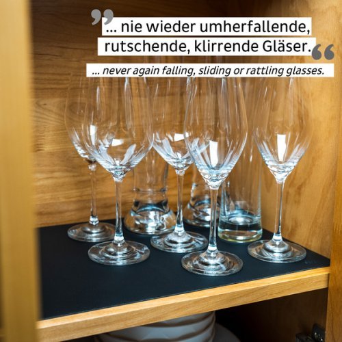 Metal Nano Gel Mat - Black