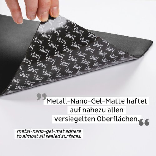 Metal Nano Gel Mat - Black