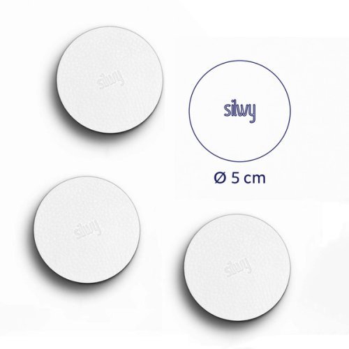 SILWY NanoGelPad,4St,Ø5,0