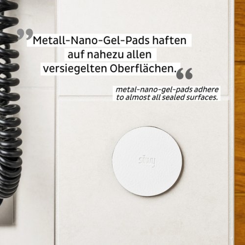SILWY NanoGelPad,4St,Ø6,5