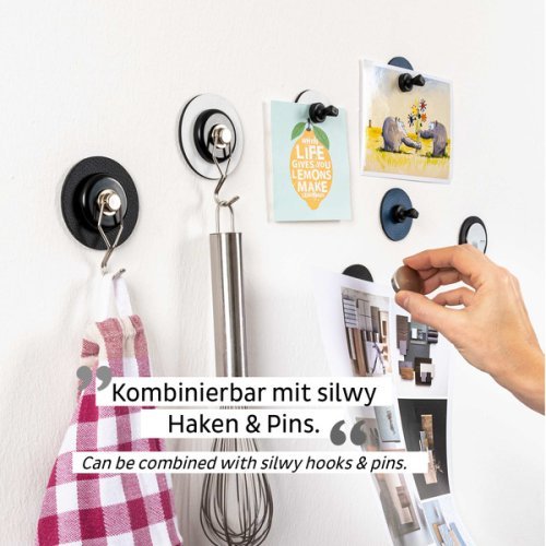 SILWY NanoGelPad,4St,Ø7,5