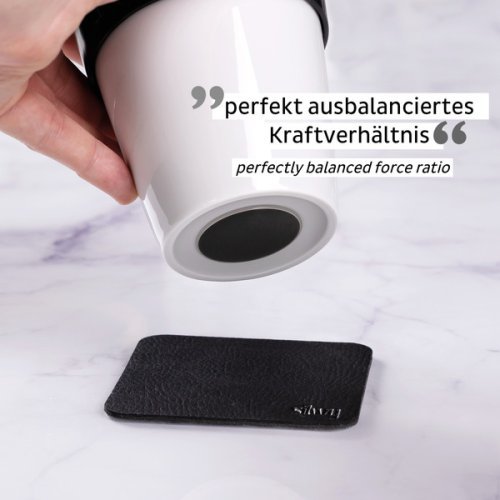 SILWY magnetic coaster for magnetic glasses