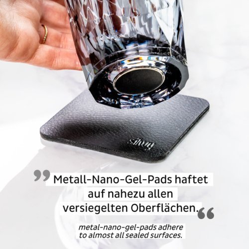 SILWY magnetic coaster for magnetic glasses