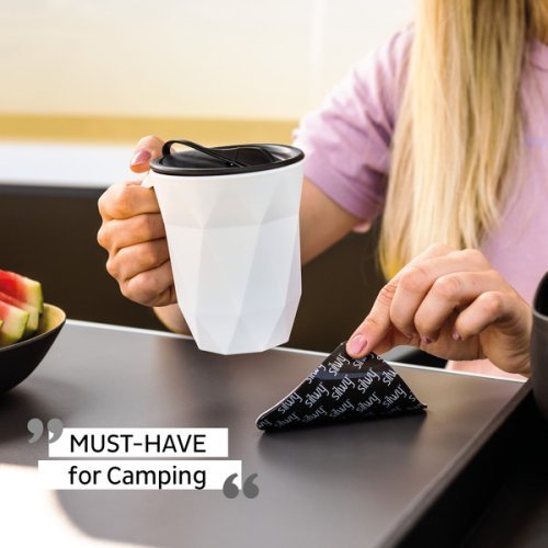 Plastic Handle Mug TO GO - Pad Black