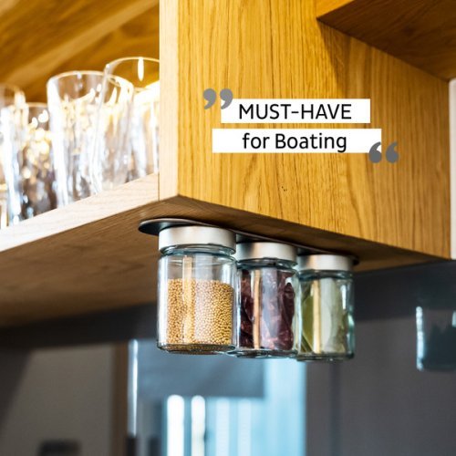 Fine food magnetic jars BLACK &amp; CLASSY - 192 ml