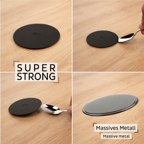 Silwy metal pad Superstrong black, 1 piece