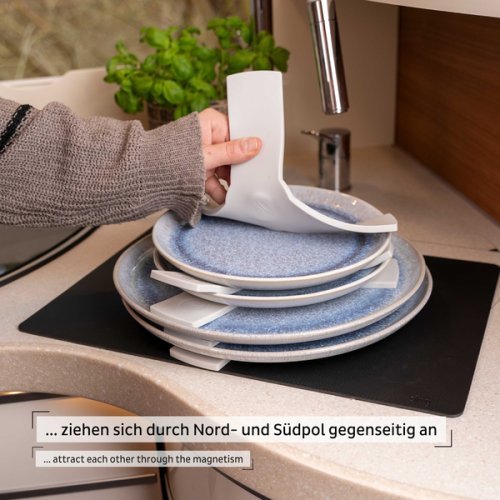Silwy magnetic sandwich bundle - gray - set of 5